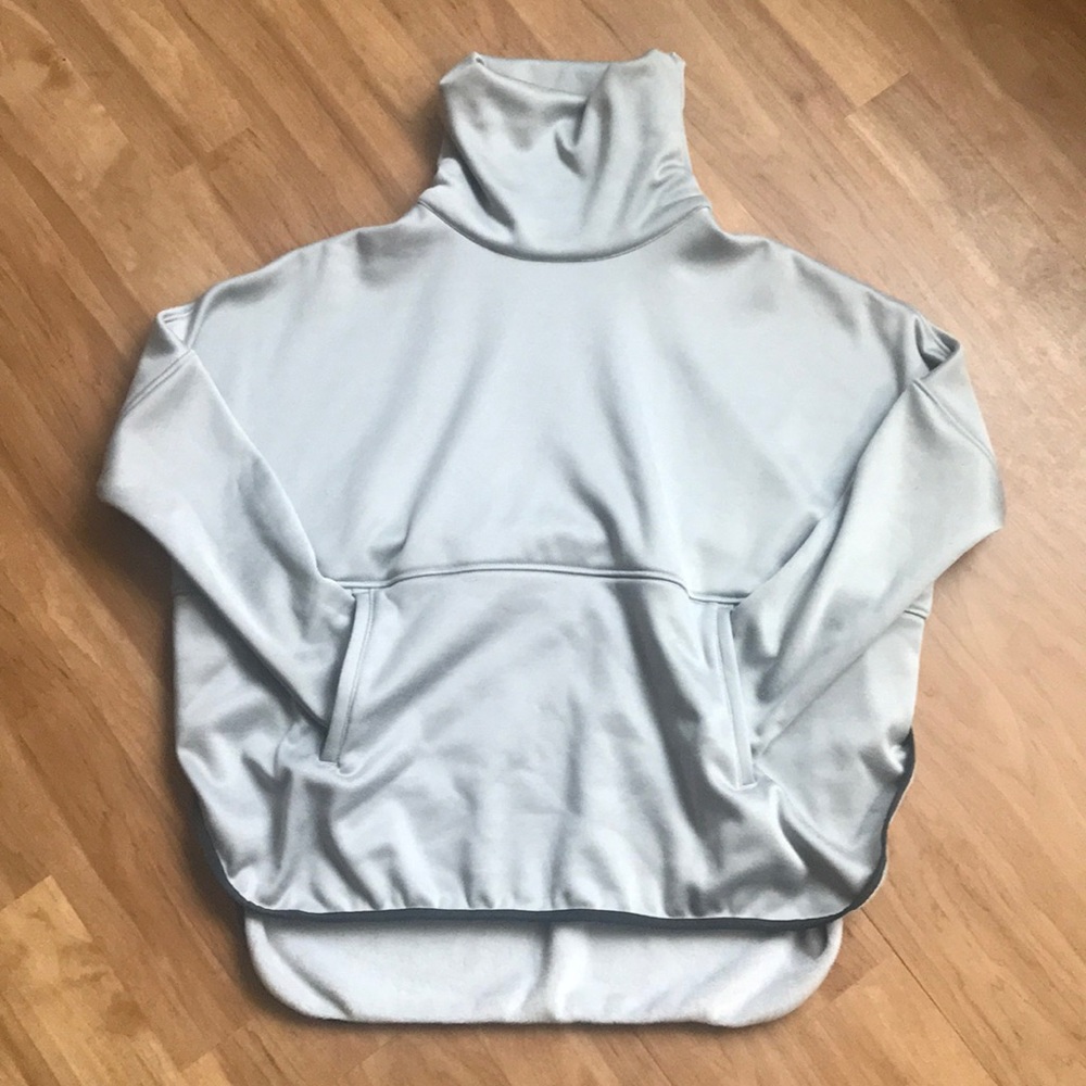 North face sweater poncho
